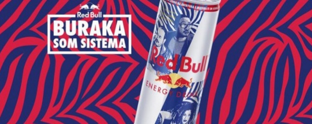 Nova lata da Red Bull homenageia Buraka Som Sistema