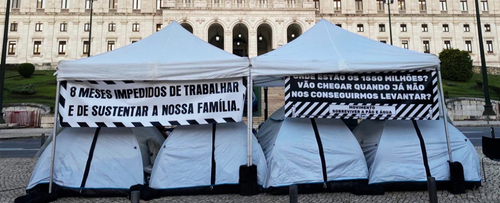 Manifestações, greve de fome e uma petição. Movimento &quot;A Pão e Água&quot; reforça luta