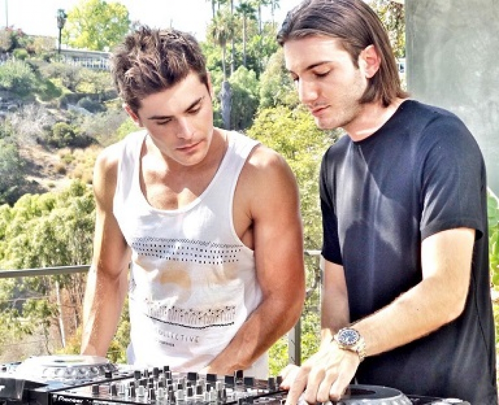 Zac Efron é DJ em filme sobre música eletrónica e Alesso deu uma ajuda