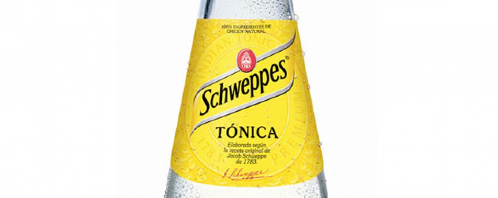 Schweppes, a tónica especialista da mistura