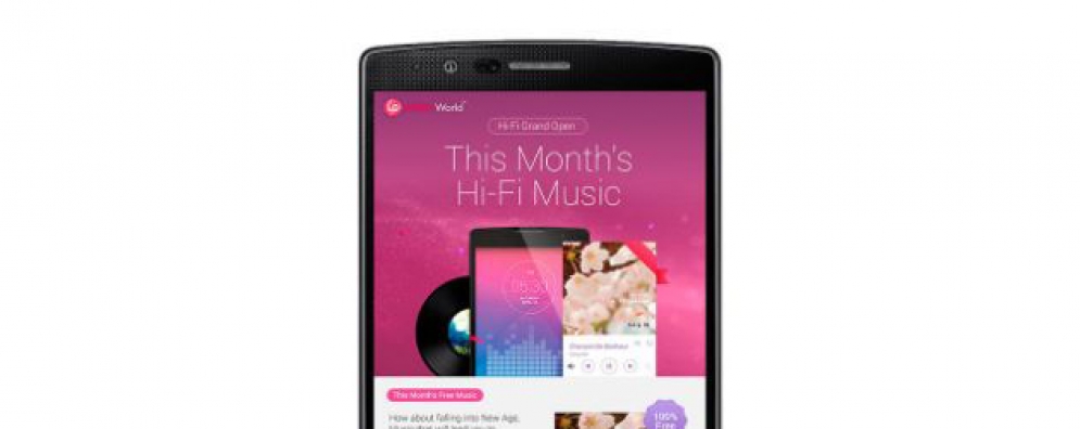 LG aposta no Streaming de música