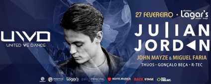 Julian Jordan confirmado na próxima United We Dance